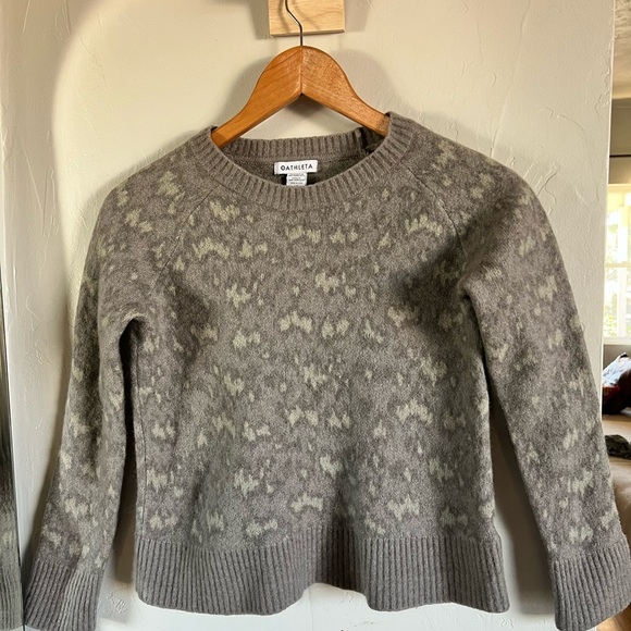 Athleta Womens Hawthorn Textured Crew Sweater - Picture 2 of 3